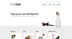 Desktop Screenshot of frolicat.com